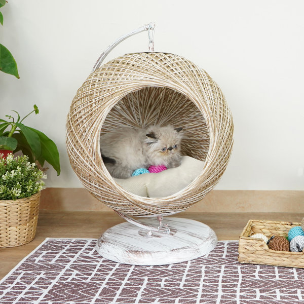 Tucker Murphy Pet™ Swing Pet Hammock For Cats Scratch Resistant Cozy